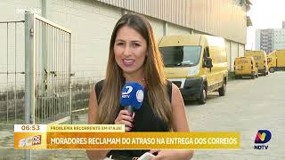 Atraso na entrega dos Correios causa reclamações em Itajaí [upl. by Aloysius973]