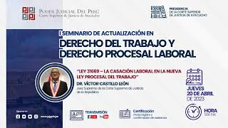 SEMINARIO DE ACTUALIZACIÓN EN DERECHO DE TRABAJO [upl. by Ahsinrev]