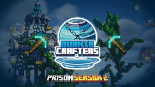 BEST MINECRAFT PRISON SERVER QuantaCrafters Season 2 Stream 1 [upl. by Etakyram]