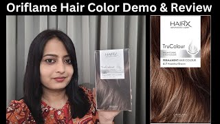 Oriflame Hair Color Demo amp Review  HairX TruColour  by hnbs [upl. by Nodyarb]