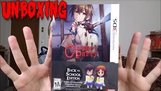 Unboxing Corpse Party  Back to School Edition 3DS [upl. by Eibrik887]