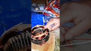 washing machine motor connection 😍shortswashingmachinerepair [upl. by Siesser]