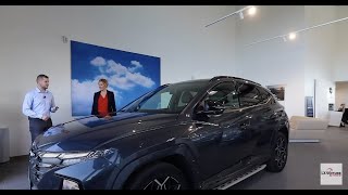 Essai du Hyundai Tucson Hybride  STAND14 [upl. by Isidor]