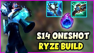 Season 14 ONESHOT Ryze Build [upl. by Aitnas]