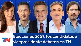 Elecciones 2023 los candidatos a vicepresidente debaten esta noche en A dos Voces [upl. by Torin]