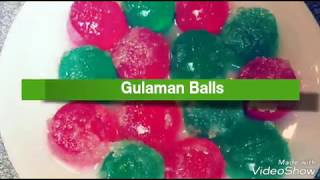 GULAMAN BALLS  How to make Gulaman Balls [upl. by Notlrak394]