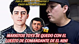 NUEVO CORRIDO A MARKITOS TOYS  LOS TOYS [upl. by Ahsinirt958]