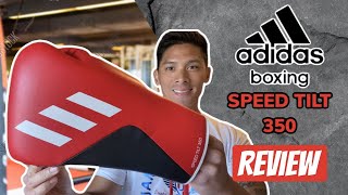 Adidas Speed Tilt 350 Boxing Gloves REVIEW THE BEST ADIDAS BOXING GLOVES EVER [upl. by Weiner456]