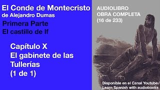 Audiolibro EL CONDE DE MONTECRISTO 16233 de Alejandro Dumas [upl. by Eardna]