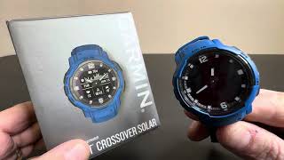 Garmin Instinct Crossover Solar Watch [upl. by Aeuhsoj]