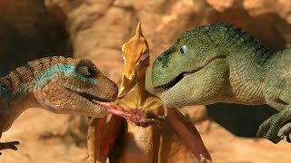 Dino King Journey to Fire Moutain Explanation In Hindi  Dinosaur Movie Explained in Hindi [upl. by Evalyn]