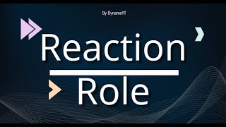 Reaction Role Bot  discordjs  2020 [upl. by Ahsercul]