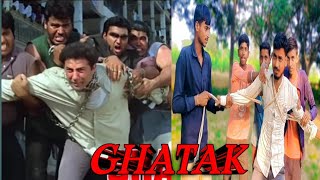 Ghatak 1996  Sunny Deol  Danny Denzongpa Dialogues  Best Action Scene  Ghatak Movie [upl. by Atteiram]