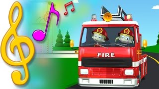 TuTiTu Songs  Fire Truck Song  Songs for Children with Lyrics [upl. by Nivrehs]