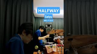 Salyu 「HALFWAY」叩いてみました shortsvideo shortvideo shorts short drum drums drummer 叩いてみた salyu [upl. by Adnertal5]