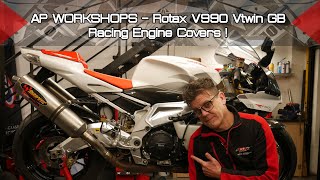 Ap Workshops  Rotax V990 Vtwin GB Racing Engine Casing Protection Product Launch [upl. by Poree]