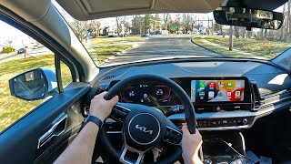 2023 KIA Sportage POV Test Drive  How Does The Redesigned Sportage Drive [upl. by Nakre]