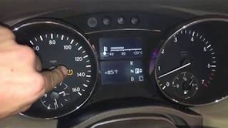 MercedesBenz R350 Check Tire Pressure Reset W251 RClass [upl. by Enelkcaj]