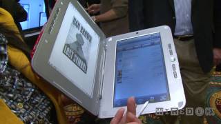 CES 2010 Laser Pico Projector Netbook EReader Combo [upl. by Elwira]