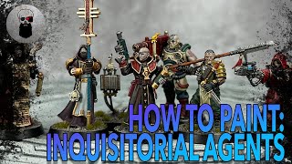 Contrast How to Paint Ashes of Faith Inquisitorial Agents Kill Team [upl. by Ainavi896]