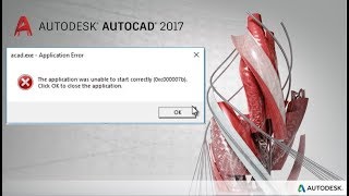 autocadexe was Unable to start Correctly [upl. by Yanehc]