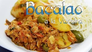 Bacalao a la Vizcaína Recetas de la abuela Oti [upl. by Kenward605]