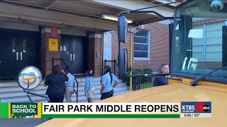 Fair Park Middle School Reopens [upl. by Naihs871]