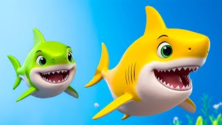 Baby Shark Family New Compilation  Sea Creatures Song  Nursery Rhymes and Kids Songs  Baby Angel [upl. by Nac591]