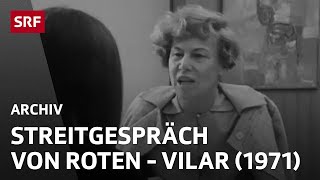 Streitgespräch Iris von Roten mit Esther Vilar 1971  Geschichte Feminismus  SRF Archiv [upl. by Gibbeon]