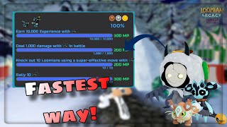 Loomian Legacy FASTEST How to complete JOLLY FESTIVAL LOOMIANS MASTERY under AN HOUR [upl. by Berkin]