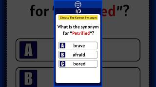 English Synonyms Quiz  Can You Score 33 synonyms english shorts [upl. by Carl]