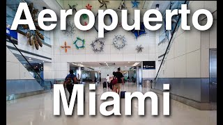 AEROPUERTO de MIAMI 2020 🛫 MIA  Guía de Aeropuerto [upl. by Fawcette]