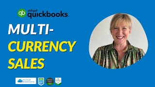 MultiCurrency Customer and Bank Accounts in QuickBooks Online  My Cloud Bookkeeping [upl. by Paxton]