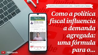 Como a política fiscal influencia a demanda agregada uma fórmula para o multiplicador de despesas [upl. by Ydnyc292]