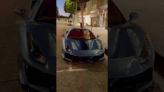 Wild Spec on Ferrari 488 Pista Spider in Beverly Hills carspotting supercars [upl. by Bensen]