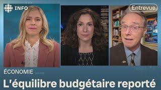 Mise à jour économique au Québec  une occasion ratée  Zone économie [upl. by Buckler]