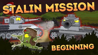 Stalin Mission The Beginning  Cartoons about tanks [upl. by Juanita]