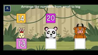 arrange the number kids learning video [upl. by Davita45]