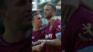 Hilarious Mark Noble story on having a fight with Marko Arnautovic 😂👏 football footballshorts [upl. by Ayerhs]