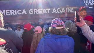 Trump 47 Bus Tour Lansdale Pa Full Event [upl. by Attekal672]