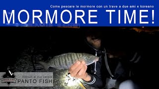 Come pescare le mormore con un trave a due ami [upl. by Alida]