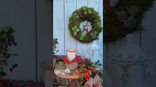 Herbst Windlicht aus Gurkenglas amp Jute basteln mit den Beeren des gewöhnlichen Schneeballs Viburnum [upl. by Hook]