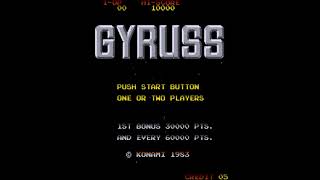 Gyruss  Arcade 1983  Gameplay [upl. by Nylatsirk]