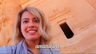 Vlog 86 Madain Saleh Al Ula  Saudi Arabia [upl. by Mirielle]