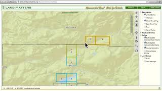 Land Matters Active Mining Claims Maps and the LR2000 [upl. by Nomolas241]