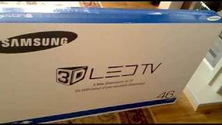 Samsung c8000 3D LED 46quot [upl. by Caasi]