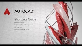 AutoCAD Onekey Shortcut Guide  AutoCAD Shortcuts Guide  AutoCAD Shortcut Key [upl. by Canon]