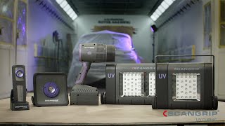 Specialized LED Work Lights For Fast UV Curing [upl. by Nosle685]