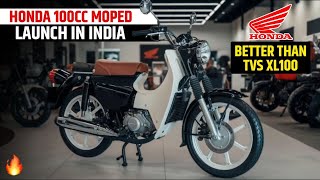 Upcoming Honda Company New 100cc Moped in India  Price amp Features  Honda 100cc Moped 2025 Model [upl. by Kariv]