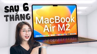 REVIEW MACBOOK AIR M2 SAU NỬA NĂM SỬ DỤNG  Nhi Thỏ Review [upl. by Araes673]